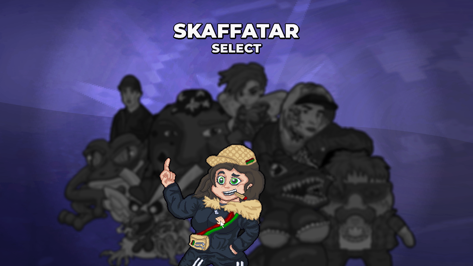 Hell's Mouth Character Select